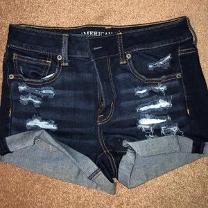 American Eagle high rise shorts